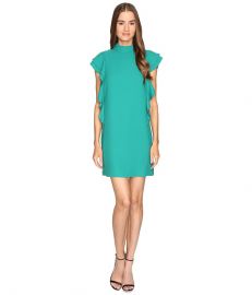 Kate Spade New York Satin Crepe Flutter Sleeve Dress at 6pm